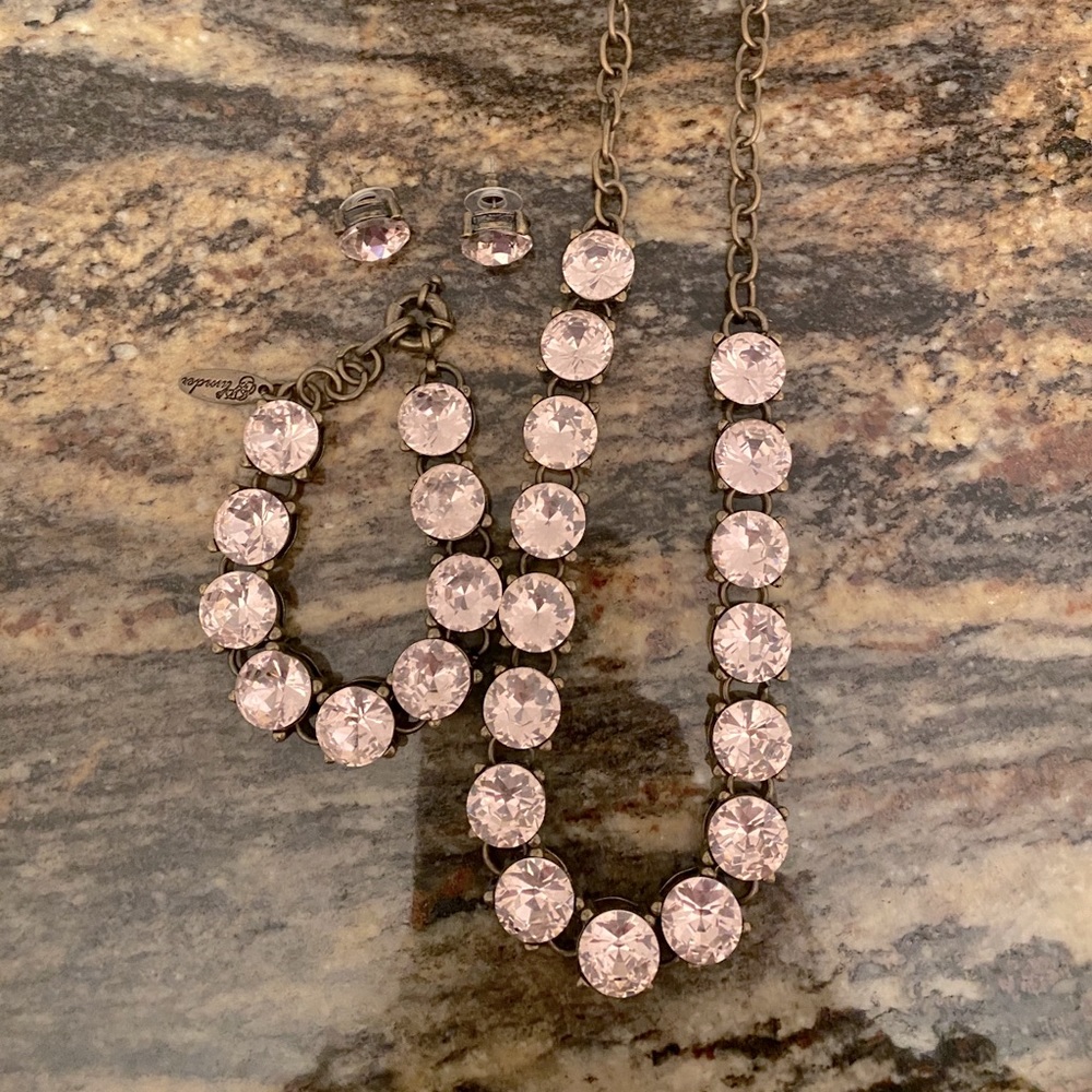 Plunder pink jewelry set